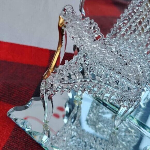 Vintage Spun Glass Mini Grand Piano Art Piece - Picture 6 of 10